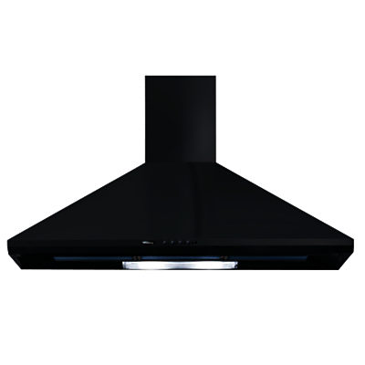 Britannia K240-10-K Chimney Cooker Hood, Black Britannia K240-10-K Chimney Cooker Hood, Black
